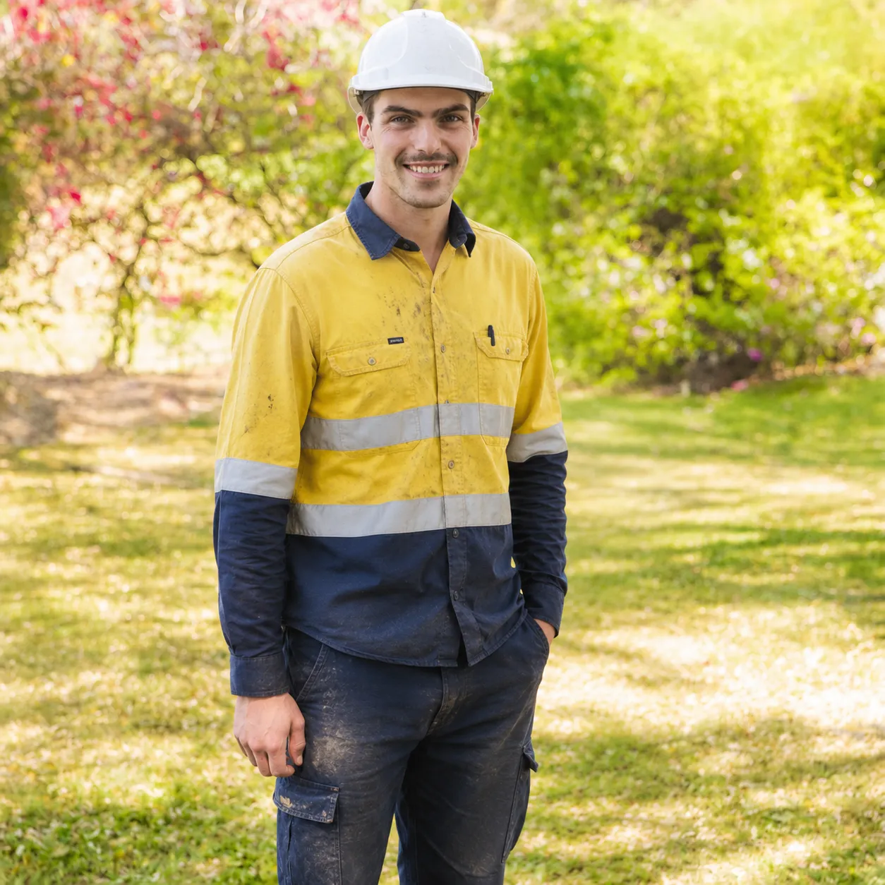 Lucas Badcock, founder and owner of LCB Contracting